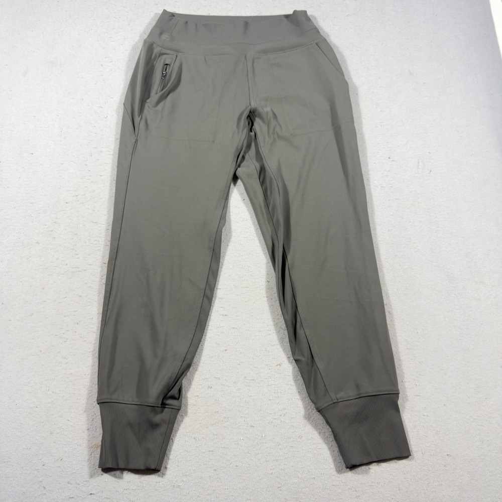Athleta Headlands Hybrid Jogger Pants Sage Green Gray Womens Small Petite SP